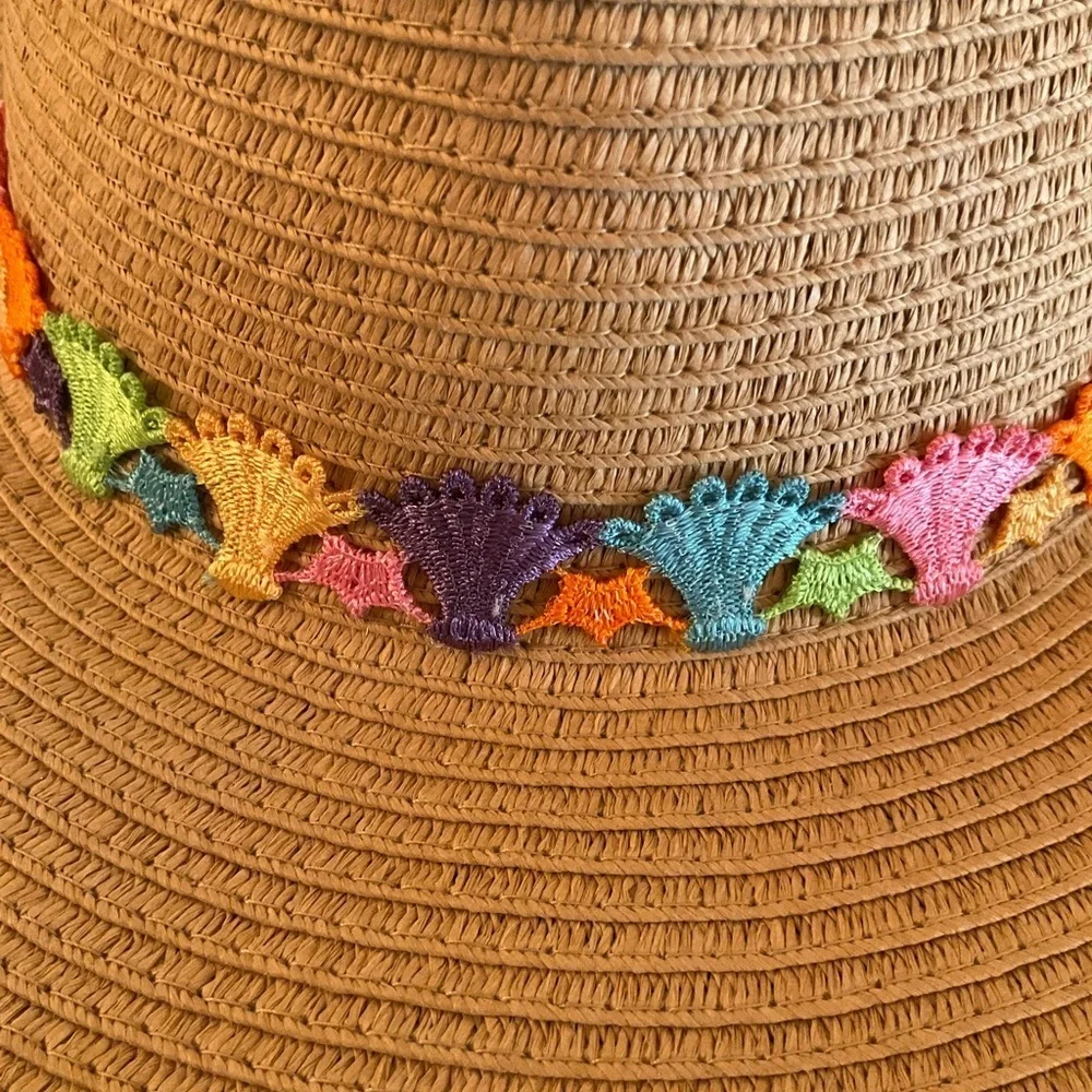 Kids Straw Summer Beach Hat